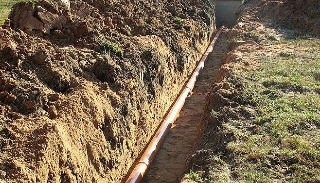 Копка траншей для водопровода в Елабуге: цена за метр от 943 руб.